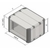 3750400, RITTAL RiCase 1/2 19дюймов 4ЕВ/420мм 1 шт.