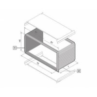 3982110, RITTAL Vario Module 4ЕВ/84ЕШ/250.4мм, 1 шт.