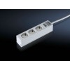 7240110, RITTAL DK Блок розеток 3 розетки 263x44x44mm