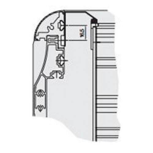 3751920, RITTAL RC Замыкающий профиль 6EB,2компл