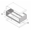 3983060, RITTAL Vario Module ЭМС 3ЕВ/84ЕШ/250.4мм, 1 шт.