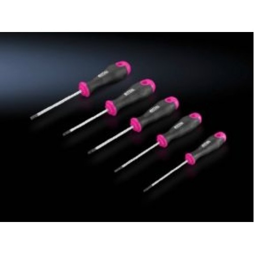 4052200, RITTAL AS Набор отверток неизолированных SL 3,5x0,6; 6,5x1,2мм; PZ1, PZ2, PH1, PH2 6шт