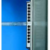 7408510, RITTAL Клеммная панель 12 розеток 72x42x793mm
